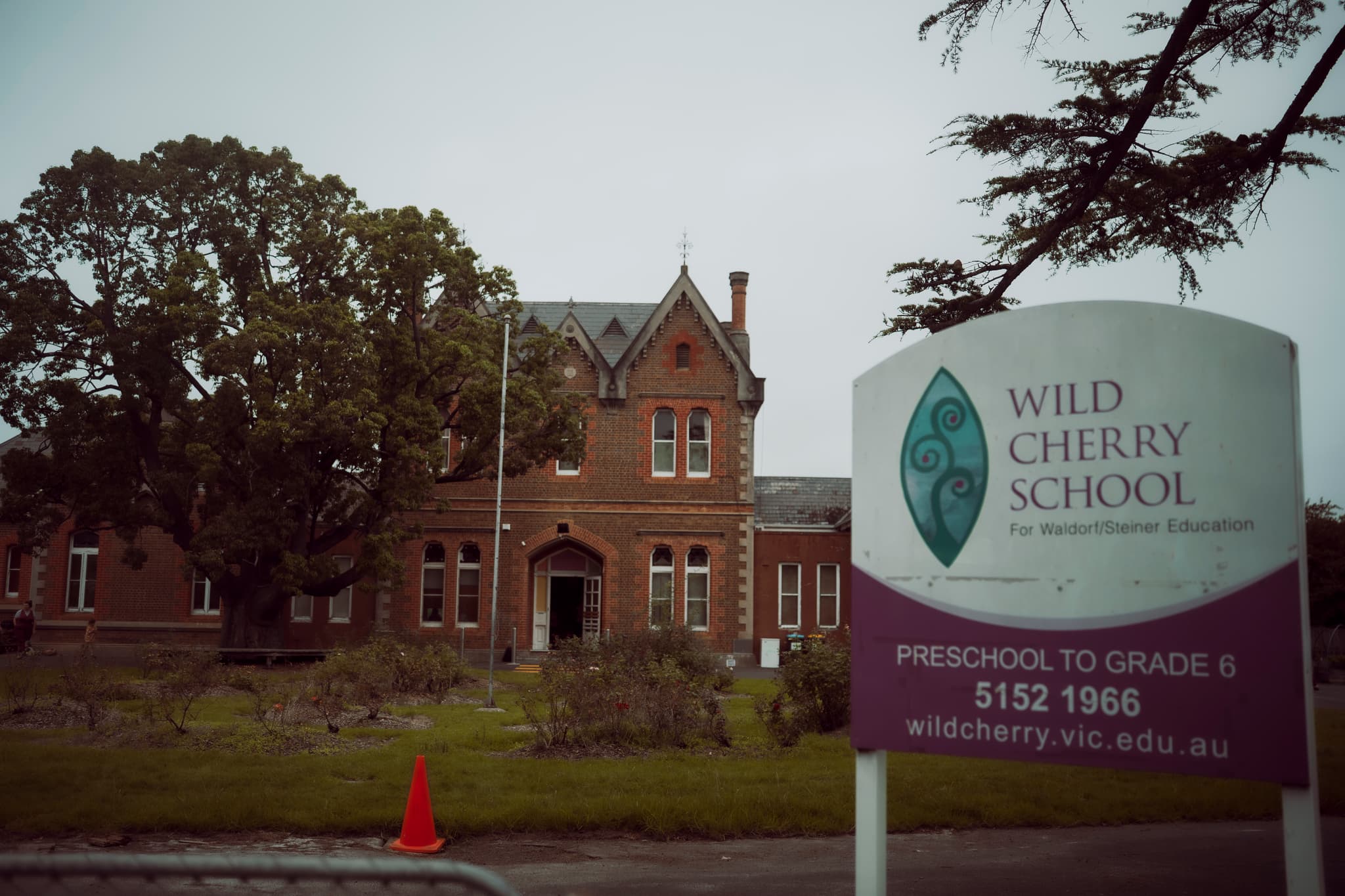 Wild Cherry School heritage building