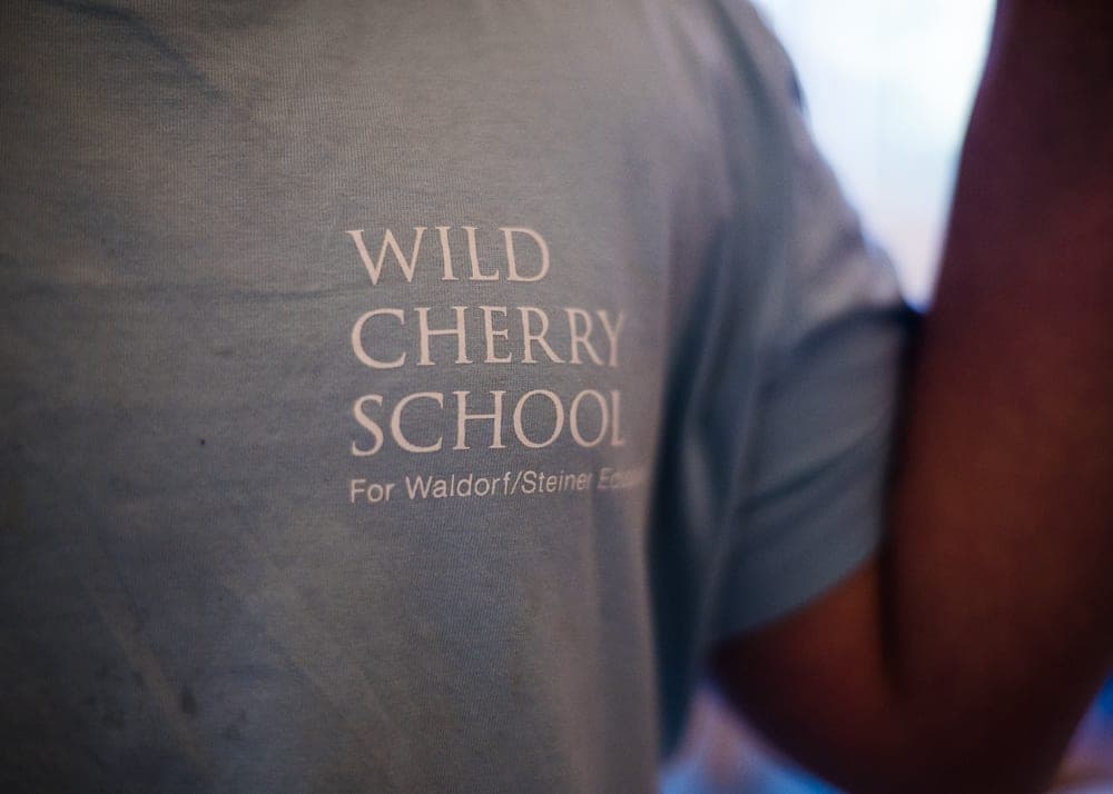 A Wild Cherry School t-shirt — Waldorf/Steiner education